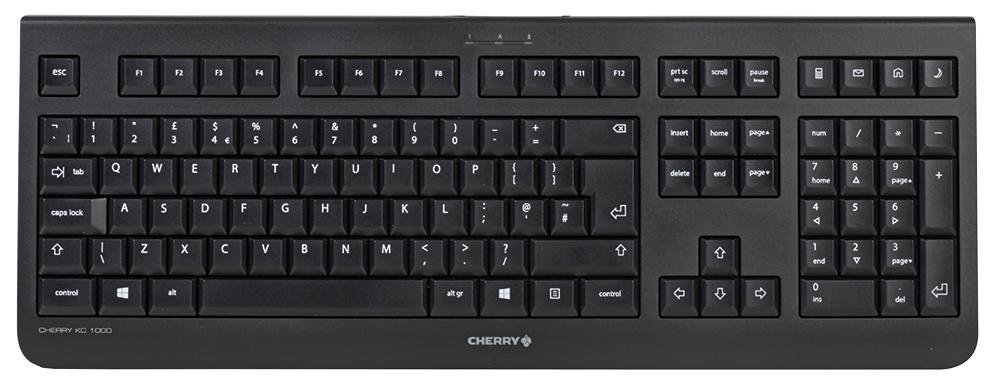JK-0800GB-2 KEYBOARD, STANDARD, USB, BLACK CHERRY