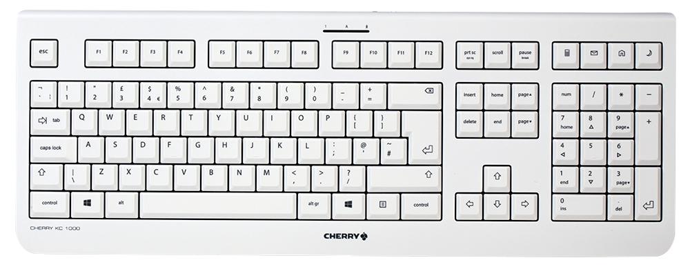 JK-0800GB-0 KEYBOARD, WIRED, USB, KC 1000 GREY CHERRY