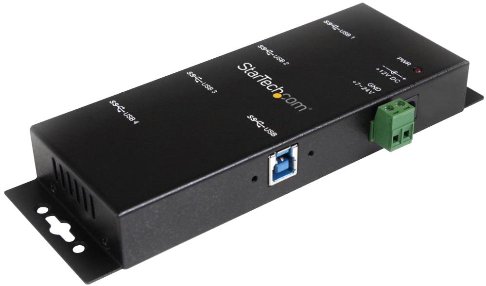 ST4300USBM 4 PORT INDUSTRIAL USB 3.0 HUB MOUNTABLE STARTECH