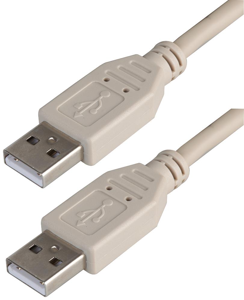 PSG91428 LEAD, USB2.0 A MALE - A MALE, GREY 1M PRO SIGNAL