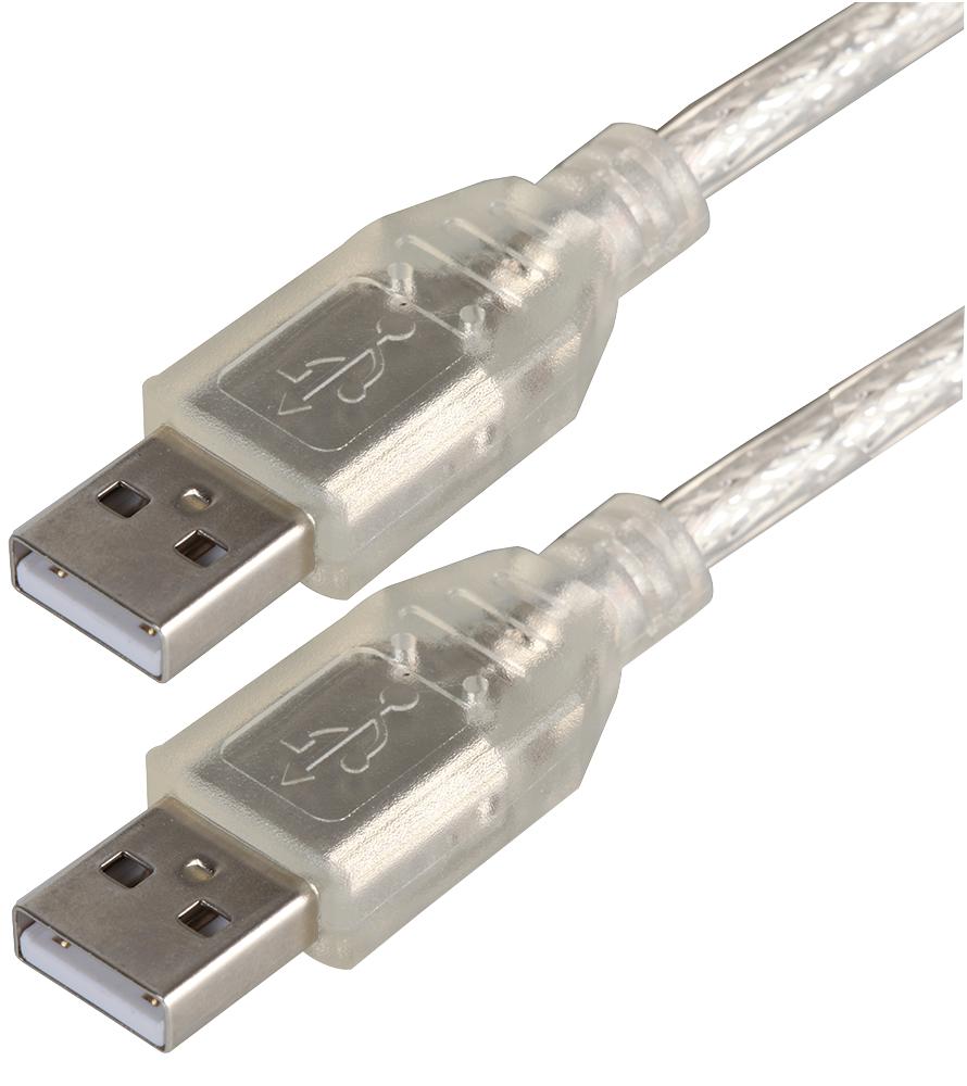 PSG91440 LEAD, USB2.0 A MALE-A MALE, CLEAR 2M PRO SIGNAL