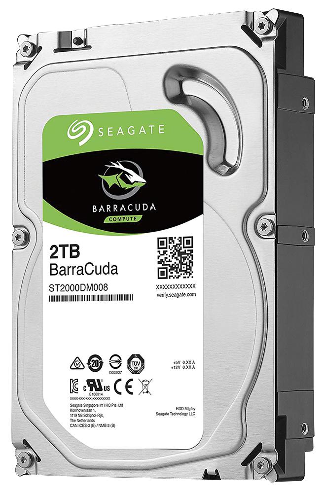 ST2000DM008 DRIVE, 3.5IN DESKTOP, BARRACUDA 2TB SEAGATE