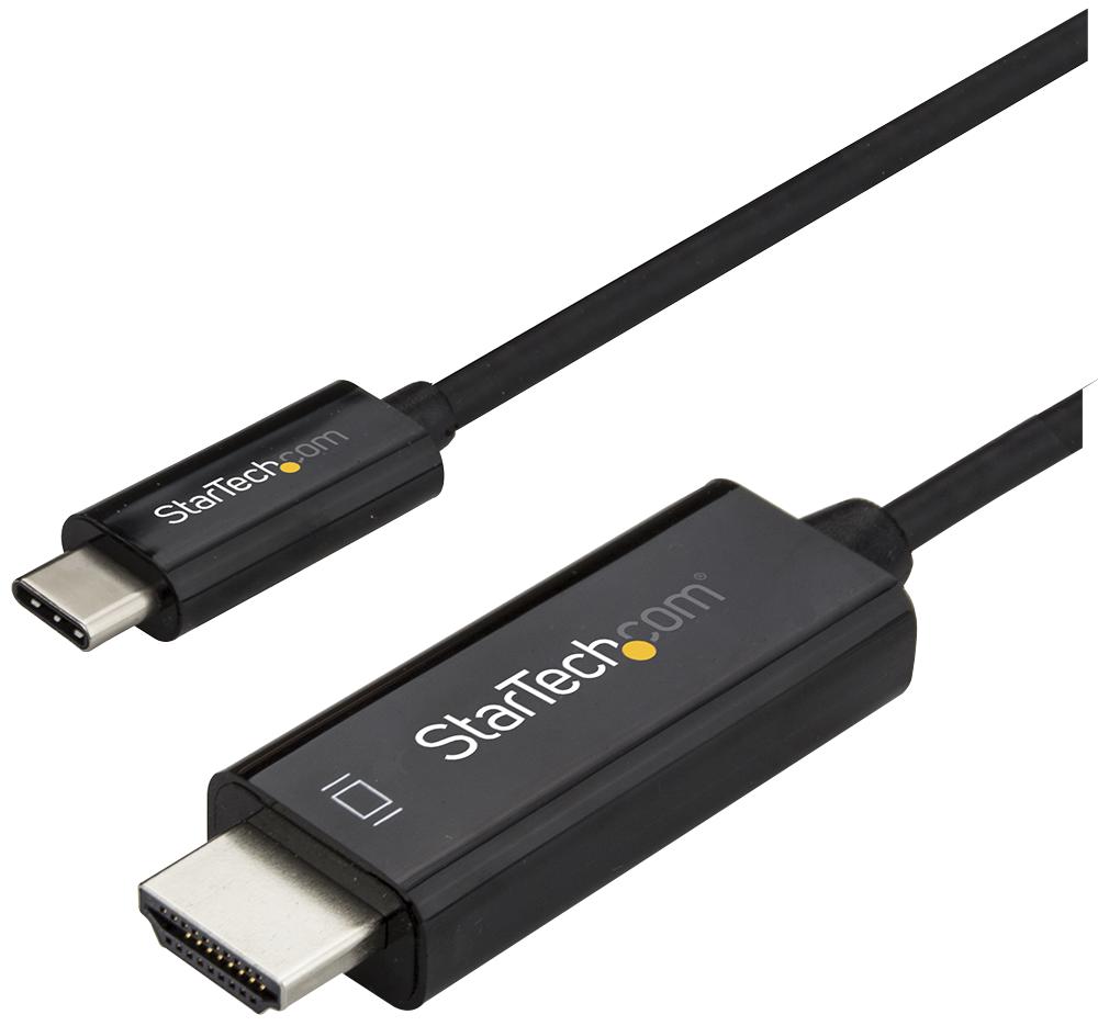 CDP2HD1MBNL LEAD, USB-C - HDMI, 4K 60HZ BLACK 1M STARTECH