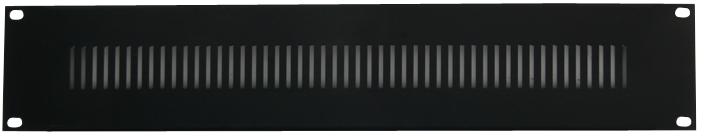 RPV2 19" RACK PANEL, VENTED, 2U PULSE