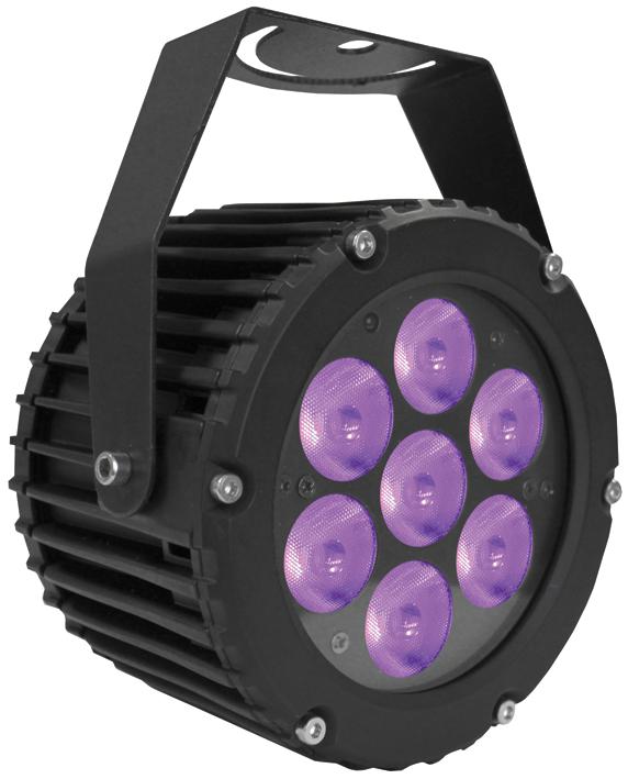 LEDJ257 LIGHT EFFECT, 7X 3W LED EXTERIOR SPOT LEDJ