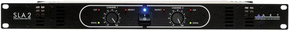 ART-SLA2E4 POWER AMP, 2X 200W, 1U ART