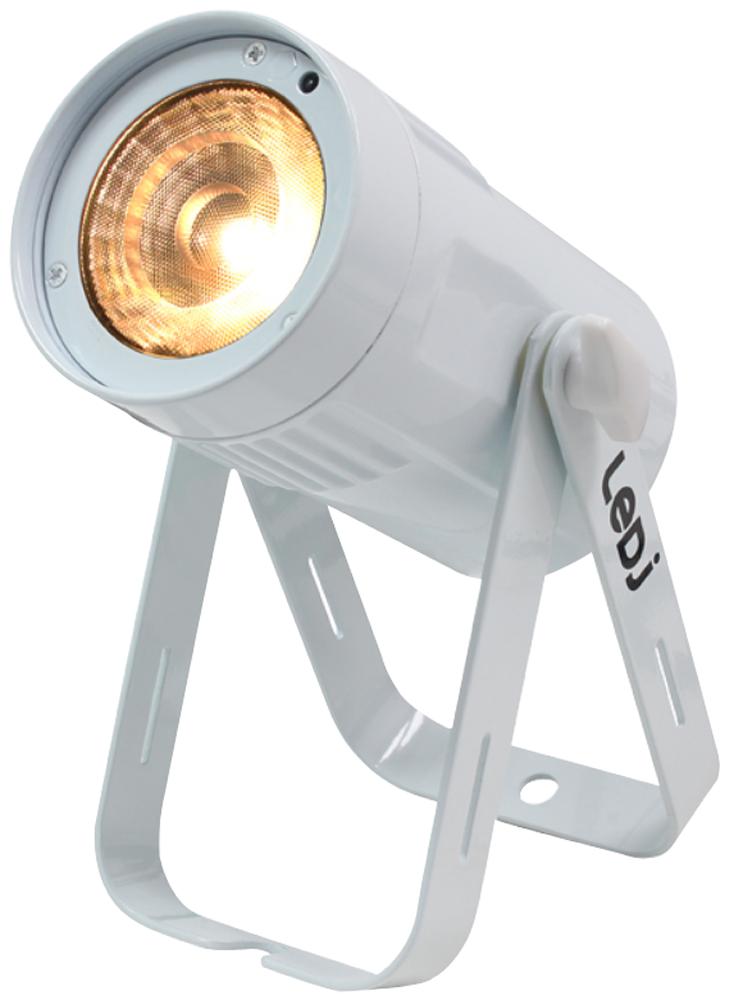 LEDJ238A LED PINSPOT, DTW, 15W, WHITE LEDJ