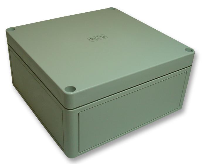 110-407 BOX, GREY LID, 182X180X90MM SPELSBERG