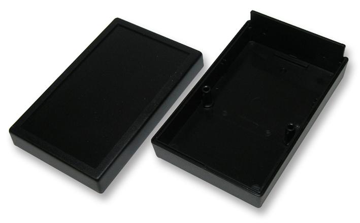 40-12-NO-R-BL CASE, HANDHELD, 40, RT, NB, BLACK BOX ENCLOSURES