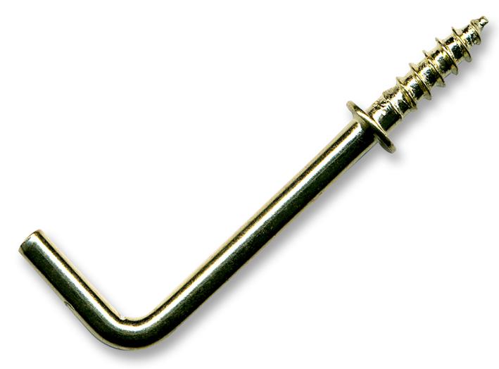D01192 HOOKS, SHOULD, BRASS, 11/2IN (PK10) DURATOOL