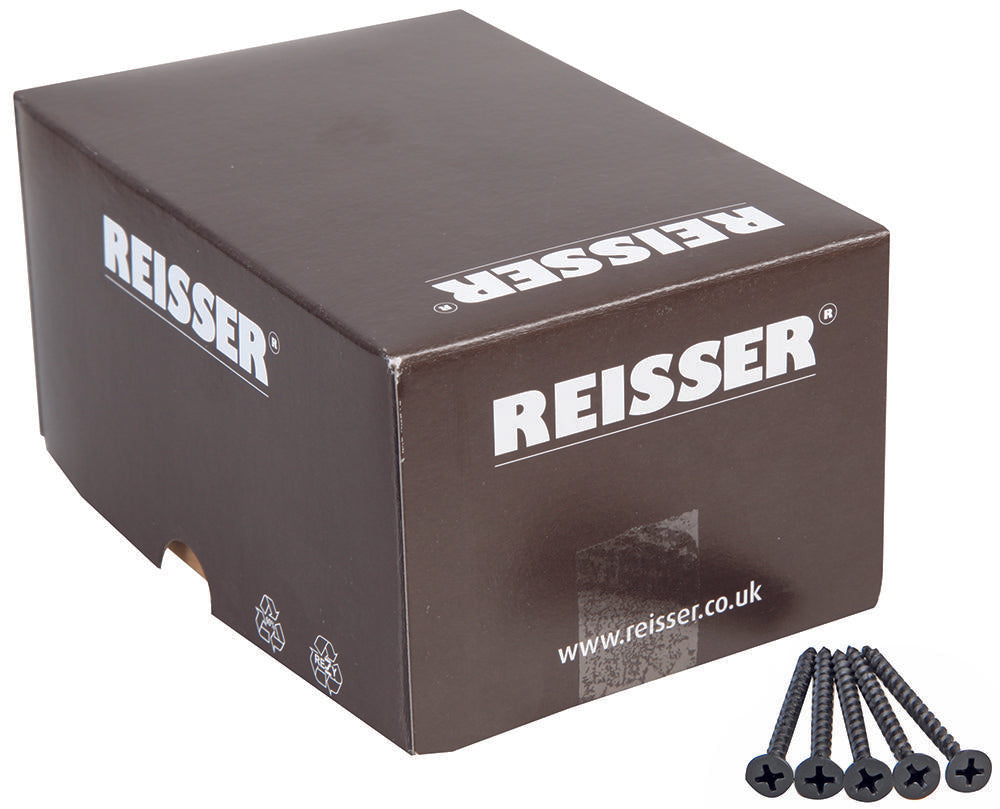 DWSB35050-8 DRYWALL SCREWS - BLACK 3.5 X 50MM (1000) REISSER