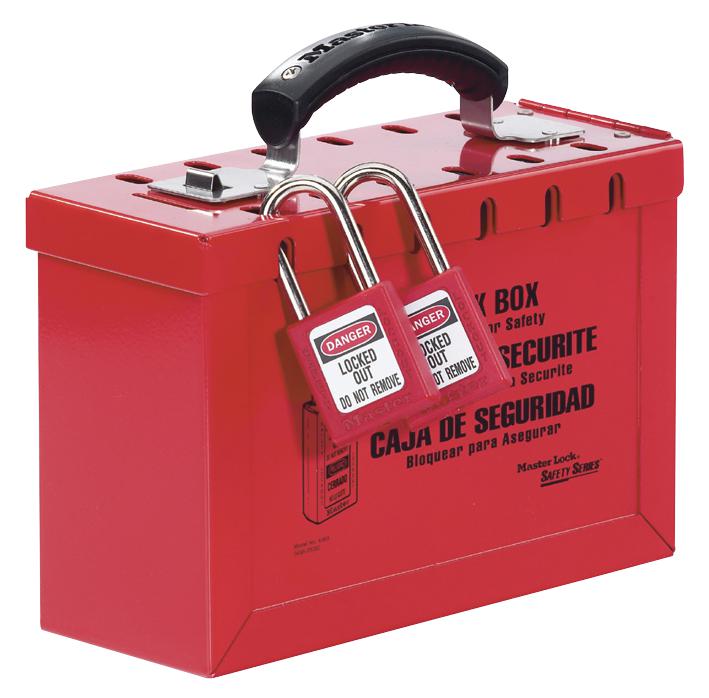 498A PORTABLE GROUP LOCK BOX MASTER LOCK