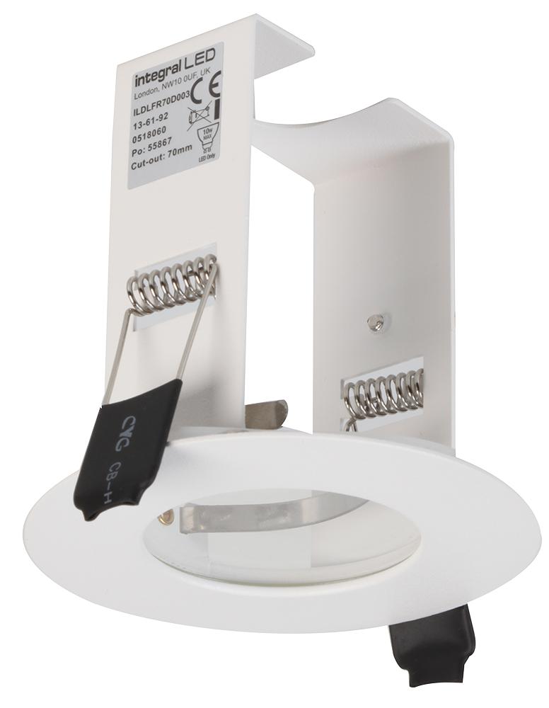 ILDLFR70D003 DOWNLIGHT LED EVOFIRE WHITE GU10 INTEGRAL LED