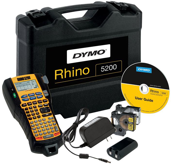 S0841390 LABEL PRINTER, RHINO, 5200, KIT, UK DYMO