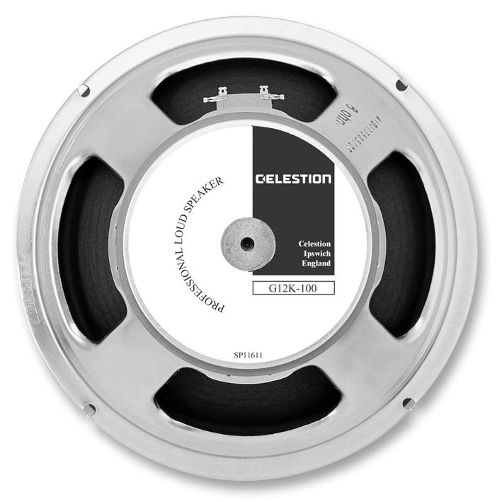 G12K-100 LOUDSPEAKER, GUITAR 12" 100W 8R CELESTION