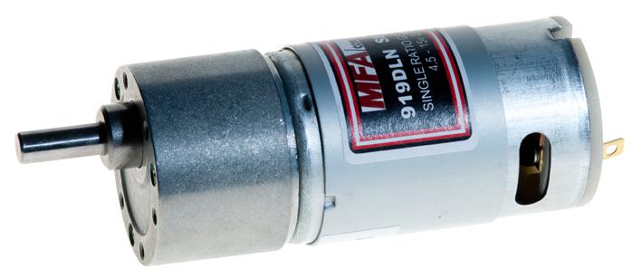 919D1001LN GEARED MOTOR,  35MM, 100:1 RATIO MFA