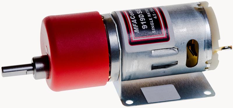 919D301 GEARED MOTOR, 35MM, 6MM, 4.5-15VDC, 30:1 MFA