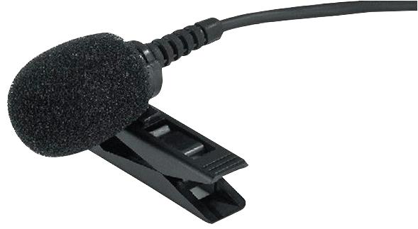 ECM-821LT LAVALIER MICROPHONE, ELECTRET STAGELINE