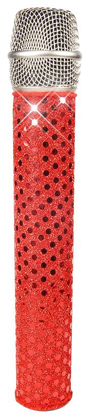 2092 MIC SLEEVE, WIRELESS, RED MICFX