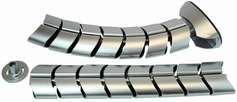 SPINE-S DESK CABLE SPINE, 0.74M, SILVER POWERDATA TECHNOLOGIES