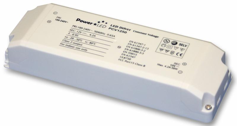 PCV1250 LED DRIVER C/V 12V 50W SUNPOWER