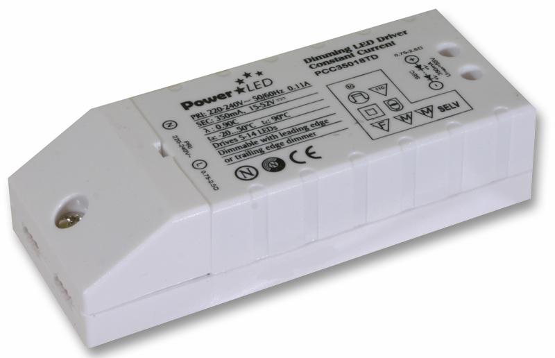 PCC35018TD LED DRIVER C/C TRIAC DIMMING 350MA 18W SUNPOWER