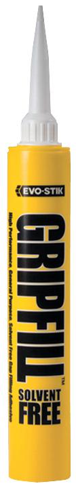 30812124 GRIPFILL SOLVENT FREE 350ML EVO-STIK