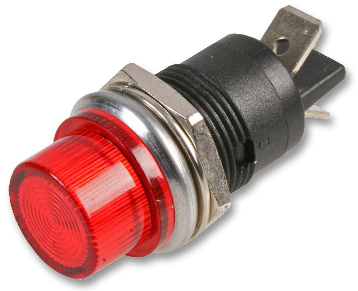 PPOP-124R LED INDICATOR, 12VDC, RED, TYP B MULTICOMP