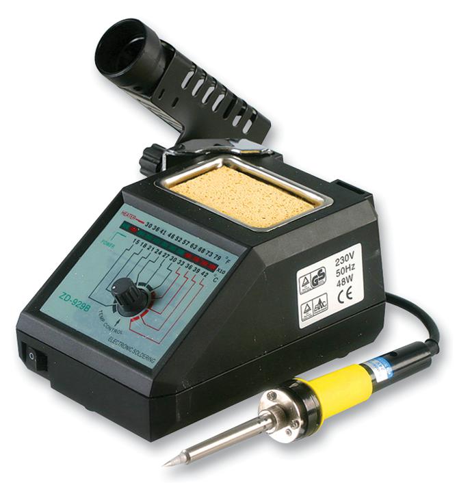 ZD-929B/89-2926 SOLDERING STATION, 48W, 240VAC DURATOOL