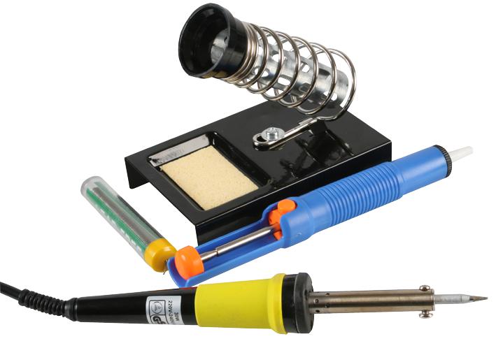 D01855 SOLDERING IRON KIT, PUMP, STAND, SOLDER DURATOOL