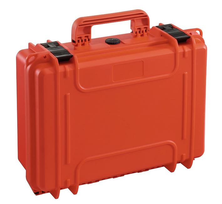 MAX430S.001 WATERPROOF CASE, 464X366X176 ORANGE FOAM MAX WATERPROOF CASES