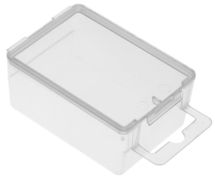 B1 STORAGE BOX, 1 COMPARTMENT, TRANSPARENT MULTICOMP PRO