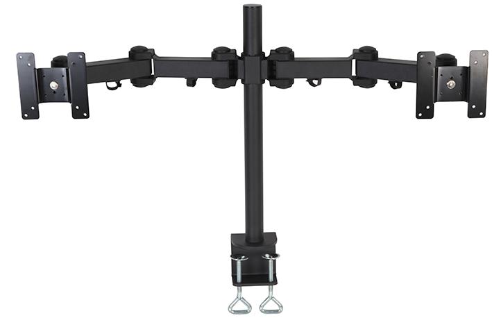 PSG03914 DESK MOUNT, DUAL LCD MONITOR, 13-27" PRO SIGNAL
