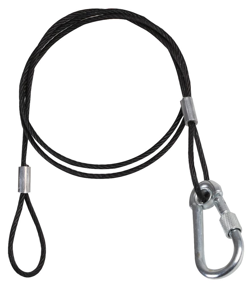 PLS00471A SAFETY BOND, BLACK WIRE, 3MM X 900MM PULSE