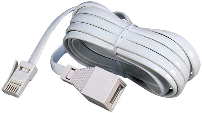 3M6W/G TELEPHONE EXT 6 WAY, BT PLUG TO SKT, 3M TITAN