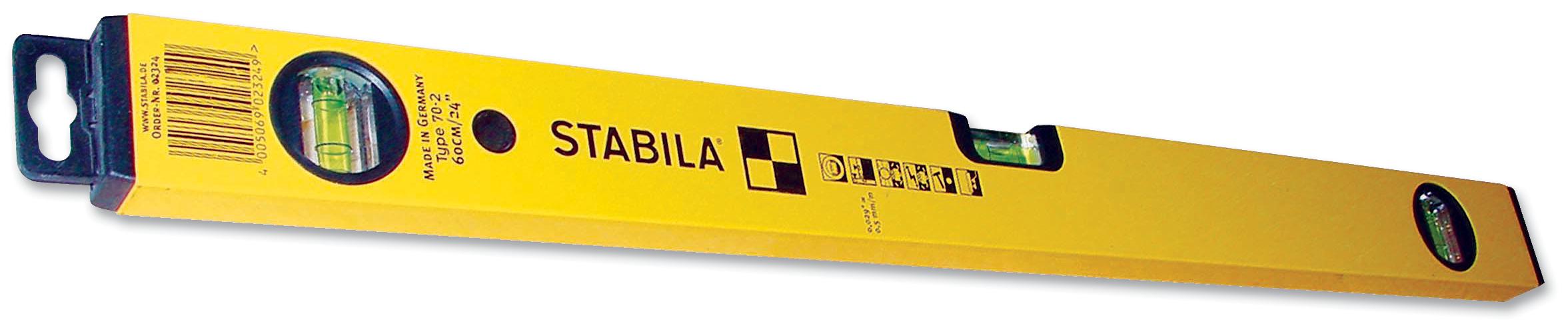 14189 SPIRIT LEVEL, TYPE 70-2, LEVEL 100CM STABILA