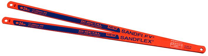 3906-300-32-2P HACKSAW BLADES, BI-METAL, 32TPI, (PK2) BAHCO