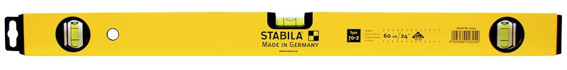 70-2-40 SPIRIT LEVEL, 70-2 SERIES, 40CM STABILA