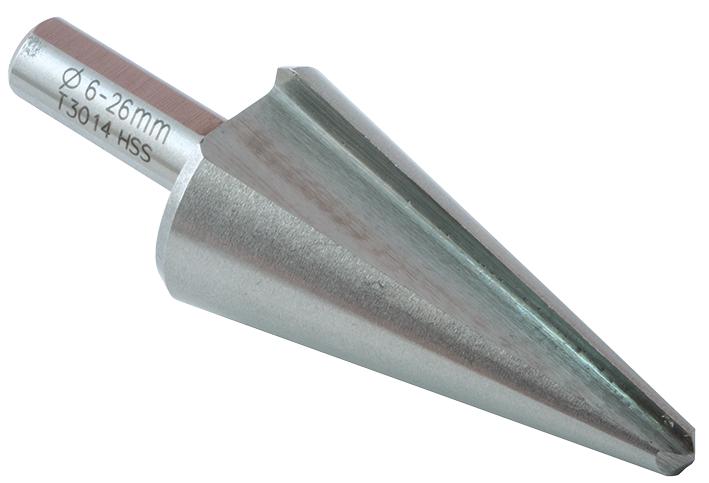 T3014 HSS CONE DRILL, 6-26MM CK TOOLS