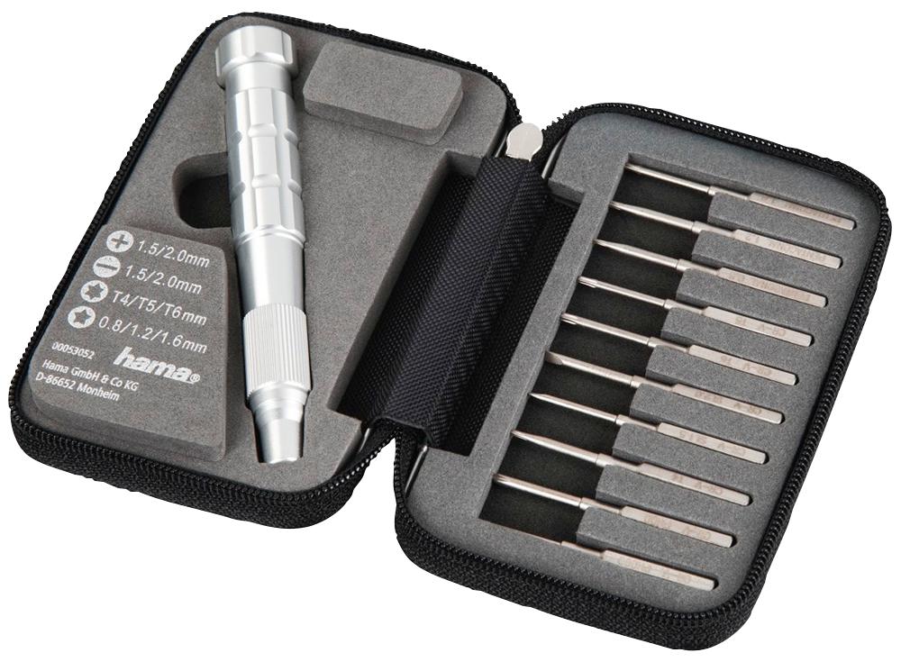 00053052 UNIVERSAL SCREWDRIVER KIT, 11PC HAMA
