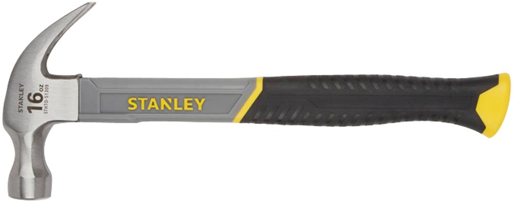 STHT0-51309 16OZ FIBREGLASS CLAW HAMMER STANLEY