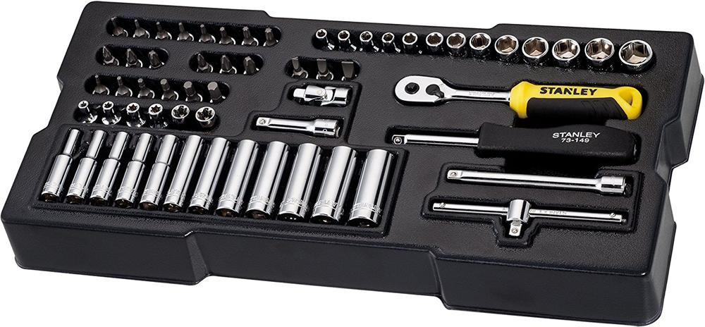 STMT1-74175 1/4" METRIC SOCKET SET MODULE 60PC STANLEY