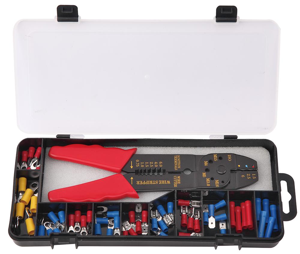 D03426 CRIMPING SET, 66PC DURATOOL