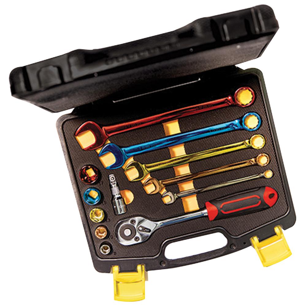 T4659 SURE DRIVE SOCKET & SPANNER SET, 12PC CK TOOLS