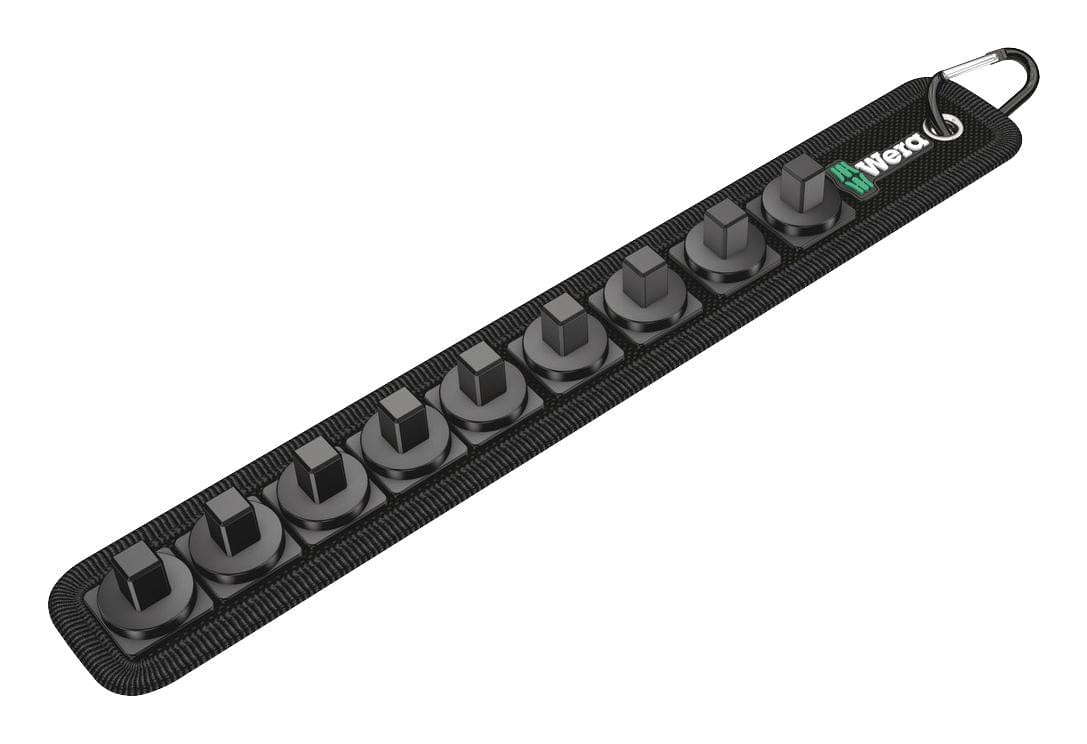 WERA Tools BELT B, 9-TEILIG, UNBESTÜCKT SOCKET RAIL BELT, 310MM X 45MM WERA 2855978 BELT B, 9-TEILIG, UNBESTÜCKT