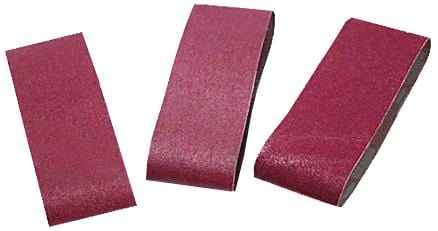 EVOLUTION Aluminium Oxide Cloth BELTSAND100 SANDING BELTS, 100 GRADE (PK3) EVOLUTION 3391473 BELTSAND100