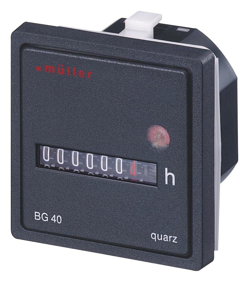 MULLER Timers BG40.17 12-48VDC HOURS COUNTER MULLER 179377 BG40.17 12-48VDC
