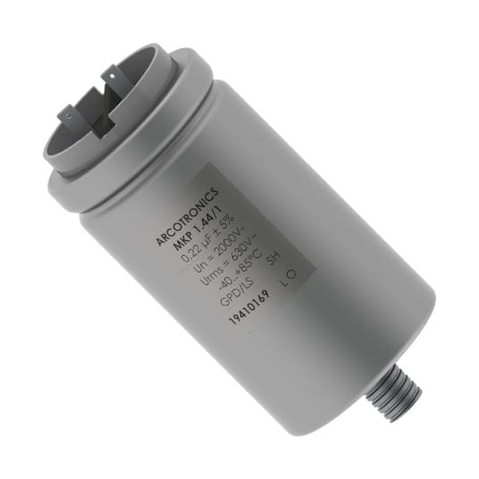 KEMET Power AC Film Capacitors C44BWF13150ZA0J CAP, 0.15UF, 630VAC, FILM, CAN KEMET 3678165 C44BWF13150ZA0J