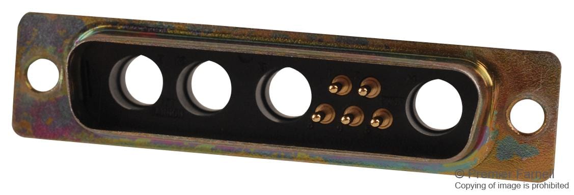 ITT CANNON Combination Layout DBMM21W1SA101 D-SUB COMB CONNECTOR, RCPT, DB-21W1 ITT CANNON 2487536 DBMM21W1SA101