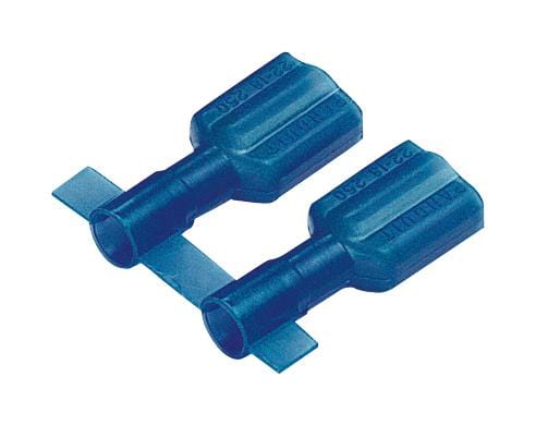 PANDUIT Crimp Terminals - Quick Connect & Disconnect DNF14-250FIB-3K FEMALE DISCONNECT, 6.35MM, 16-14AWG, BLU PANDUIT 2840437 DNF14-250FIB-3K